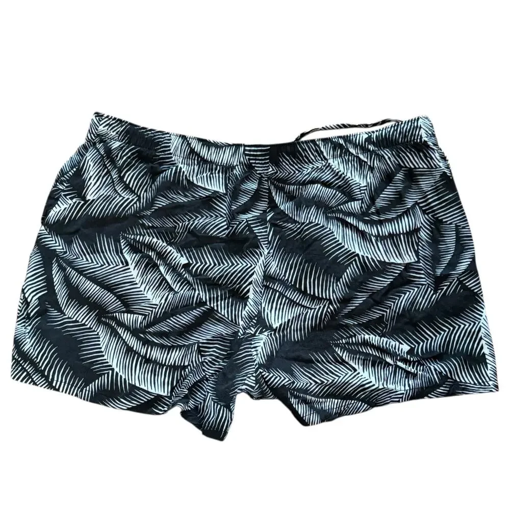 2 Pairs Size XL Gap Drawstring Tropical Print Tassel Tie Shorts